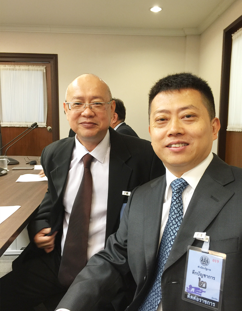 敏思达总经理刘雪飞先生受邀泰国副总理会见